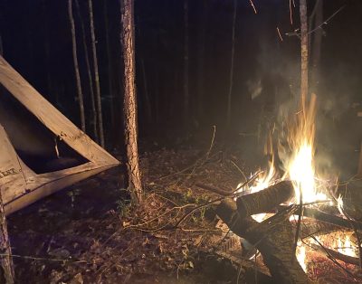 Primitive Tent spot by the lake